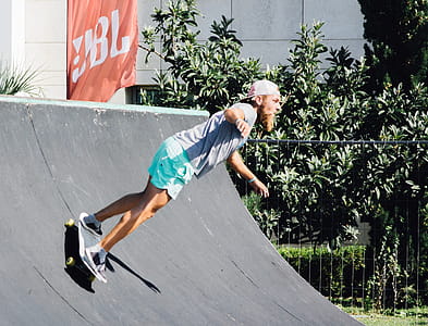 Man Making Stunt With Skateboard thumbnail