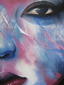 person left eye painting thumbnail