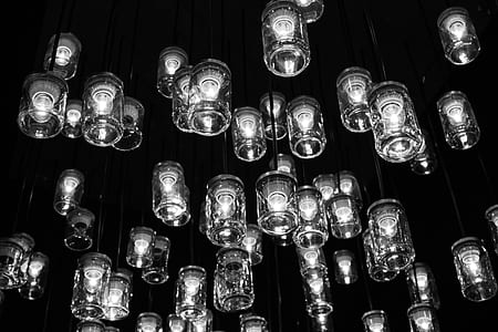 clear glass pendant lamp lot thumbnail