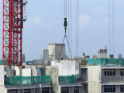 red metal tower crane thumbnail