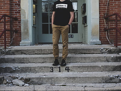 man standing in staircase thumbnail