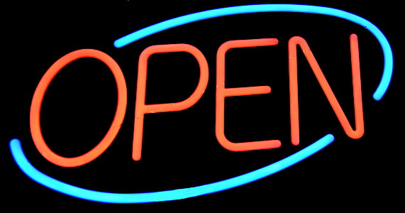 Open LED signage thumbnail