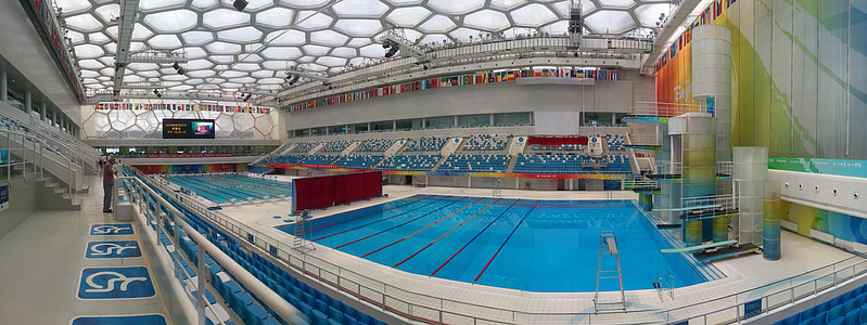 panoramic photography of swimming pool thumbnail