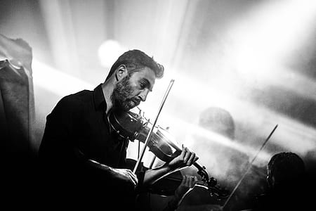 man playing violin poster thumbnail