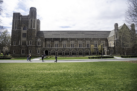 Sides of the Duke University Chapel in Durham, North Carolina thumbnail