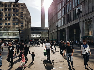 city, road, man, people thumbnail