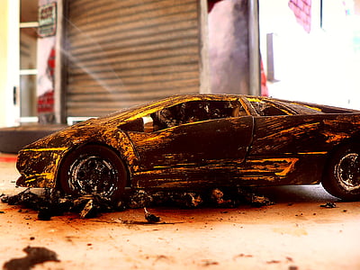 black and yellow car toy thumbnail