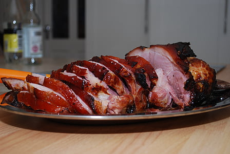 cooked meat on plate thumbnail