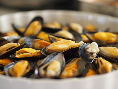 muscles on white plate thumbnail