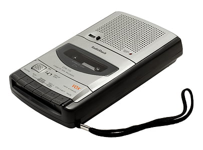 gray RadioShack cassette tape player thumbnail