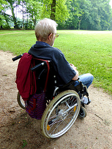man sitting on wheelchair thumbnail