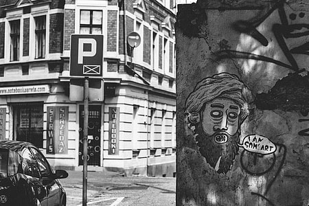 Graffiti of Osama Bin Laden thumbnail