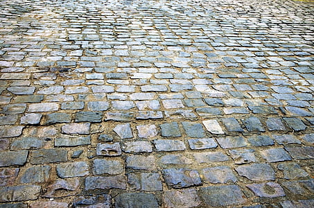closeup photo of black and gray concrete pavement thumbnail