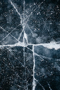 cracks, ice, frozen, water thumbnail