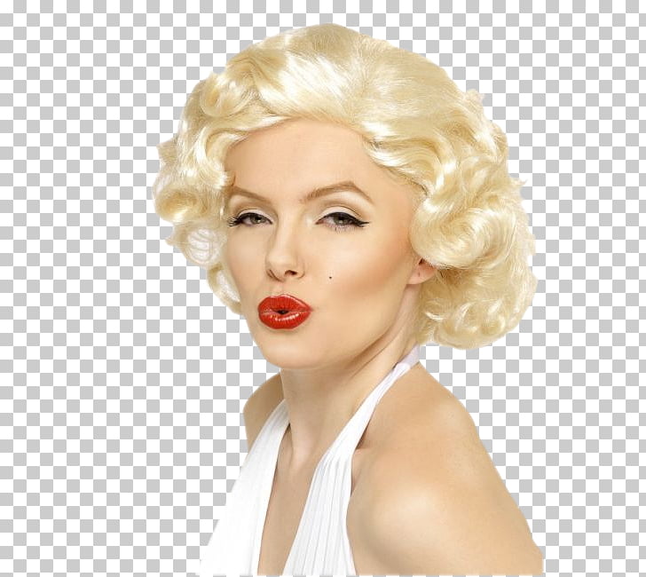 Marilyn Monroe Wig Costume Woman Female Marilyn Monroe Png
