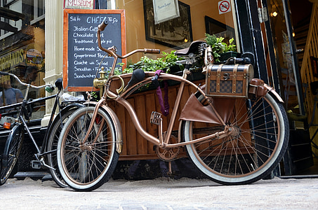 brown bicycle thumbnail