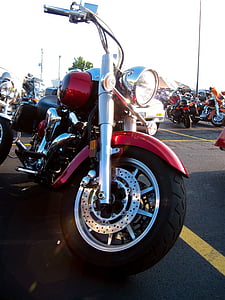 black and red touring motorcycle thumbnail