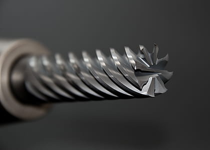 Silver Drill Bit in Macro Lens thumbnail