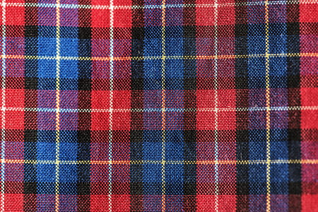 Red, Black, and Blue Tattersall Textile thumbnail