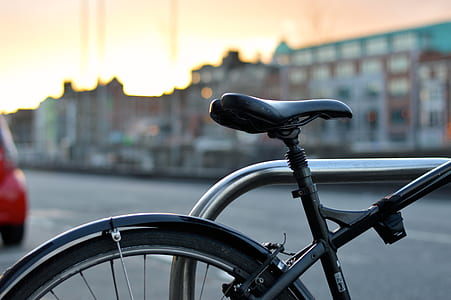 black bicycle photography thumbnail