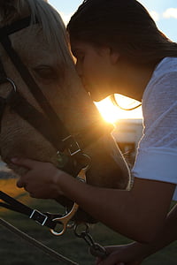 woman kissing horse thumbnail