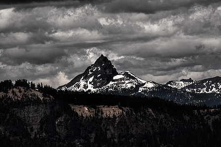 photo of mountains covered by snow thumbnail