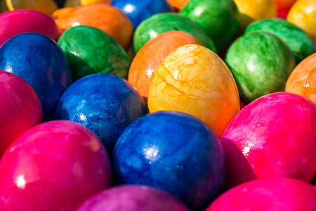 painted eggs closeup photo thumbnail