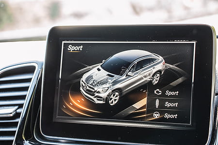 black vehicle infotainment thumbnail
