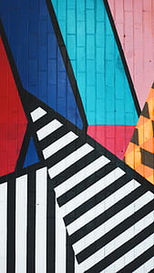 assorted-color painted murals thumbnail