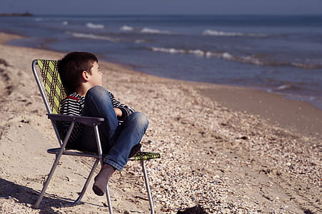 sea, person, beach, vacation thumbnail