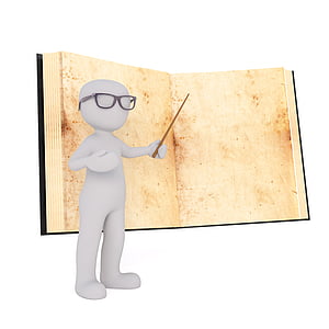person wearing eyeglasses with grey frames illustration thumbnail