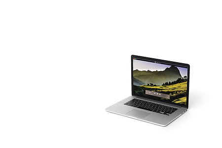 gray and black laptop computer thumbnail