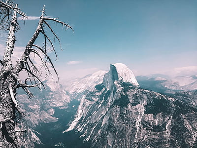 aerial photo of mountain thumbnail