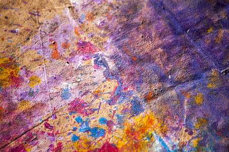 Colorful Paint Splatter Background thumbnail