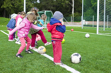 Toddler Playing Soccer thumbnail