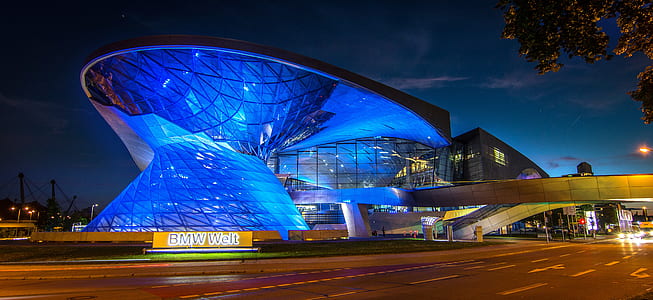 blue glass sphere building thumbnail