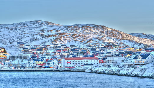 snow, sea, landscape, sky thumbnail