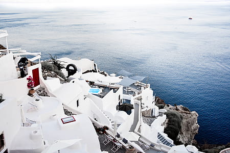 Santorini, Greece during daytime thumbnail