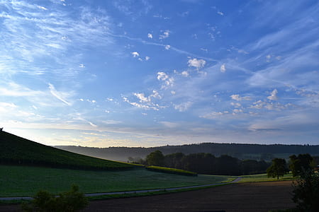 green mountain during sunrise thumbnail