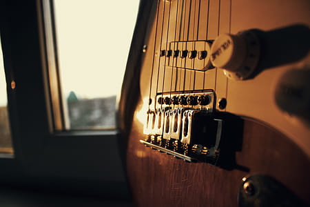 Photo of Brown Guitar thumbnail