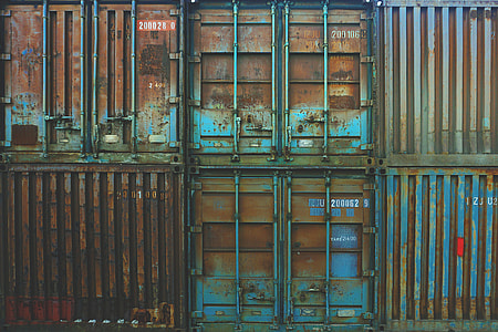 several brown cargo containers thumbnail