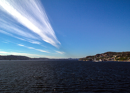 body of water under cloudy sky during daytime thumbnail