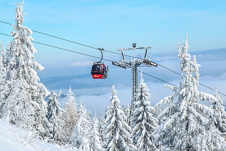 cold, snow, landscape, nature thumbnail