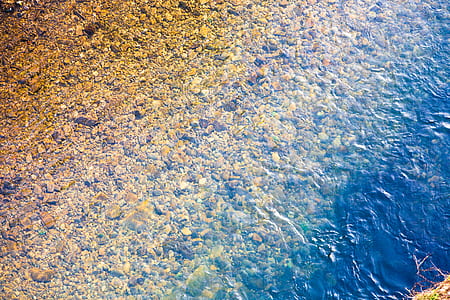 sand and rocks near body of water thumbnail