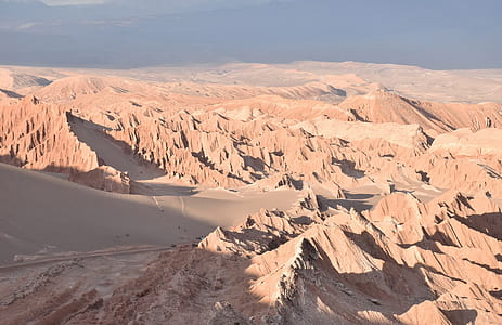 aerial photography of rock formation thumbnail