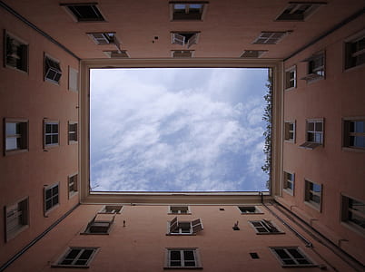 low angle photo of building interior thumbnail