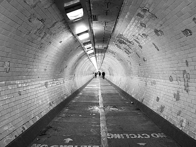 Tunnel with people thumbnail