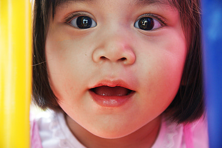 girl's white top in shallow focus photography thumbnail