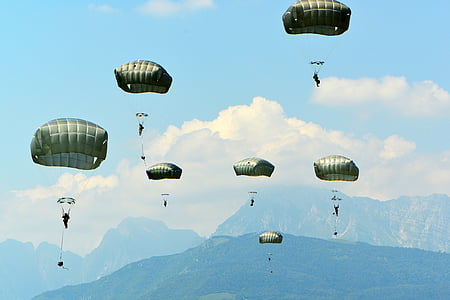 group of people parachute thumbnail