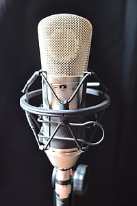 silver condenser microphone thumbnail